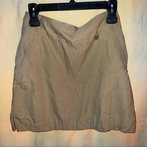 Super sexy beige tennis skirt/skort